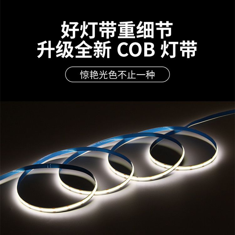 5V, 12V, 24VCOB light strips, low-voltage light strips, linear light strips, flexible light strips Application Scenario