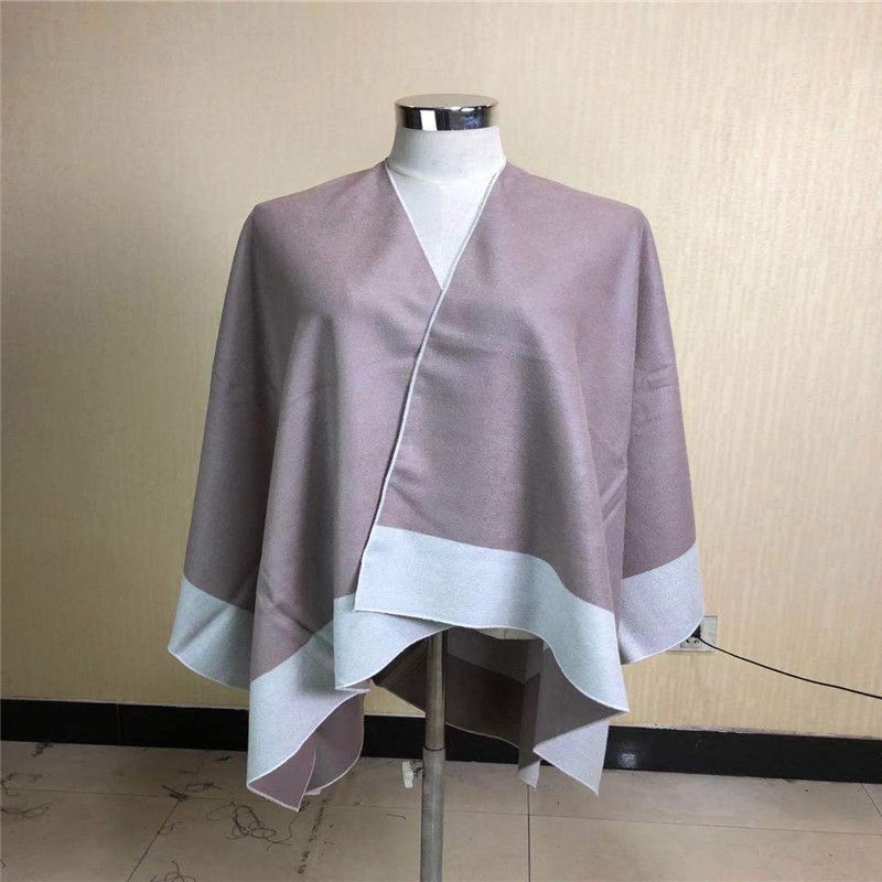 Women's scarves, trendy European and American style shawls, autumn and winter discount promotion season, versatile and casual coats, wholesale 195