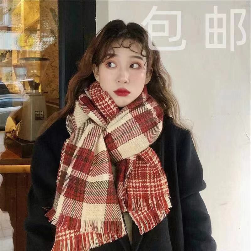 Women's scarves, trendy European and American style shawls, autumn and winter discount promotion season, versatile casual coats, wholesale 290