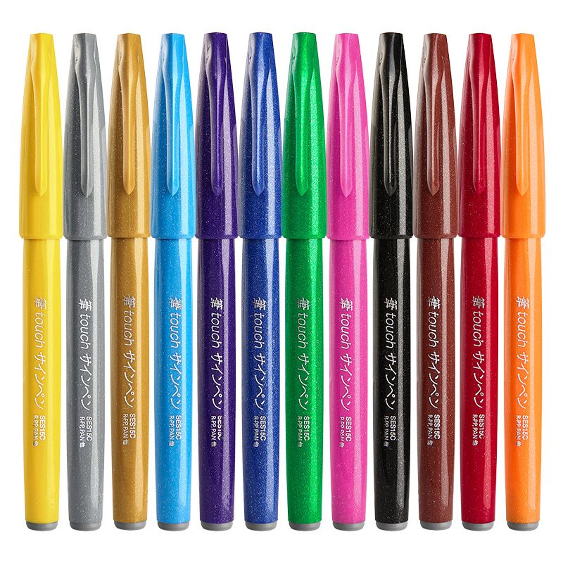 Pentel 12-color Elegant Pen SES15