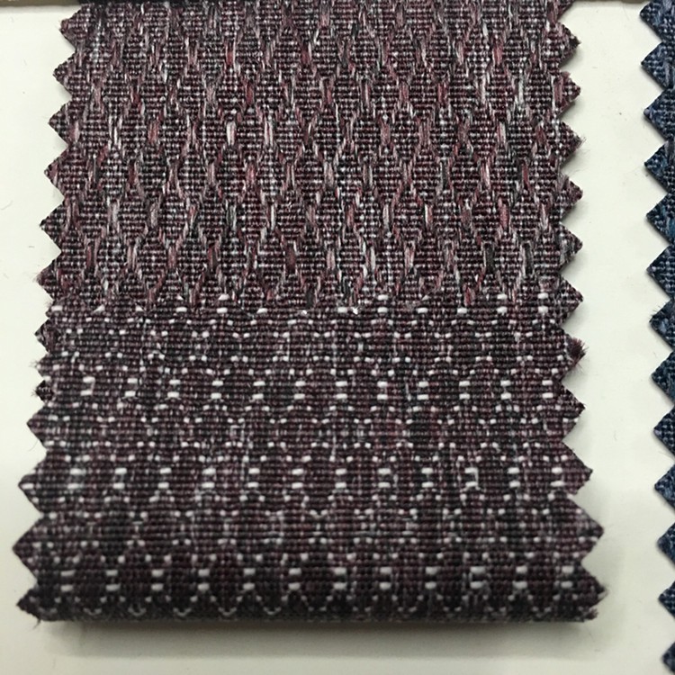 Composite silk diamond-shaped grid - grayish purple detail image 1