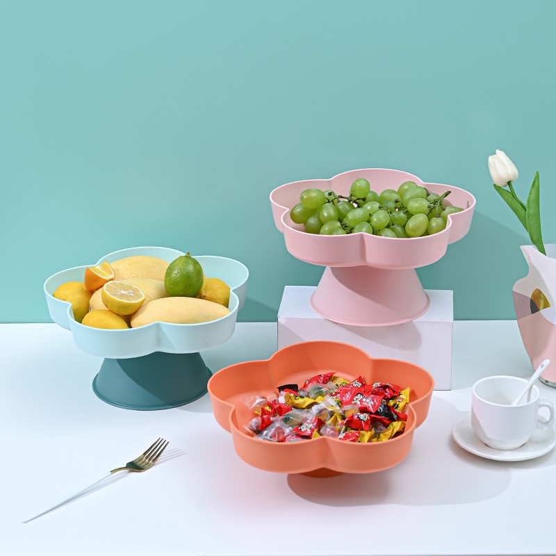 晴鸽塑业Sunny Princess新款塑料日用品塑料果盘果篮详情图4