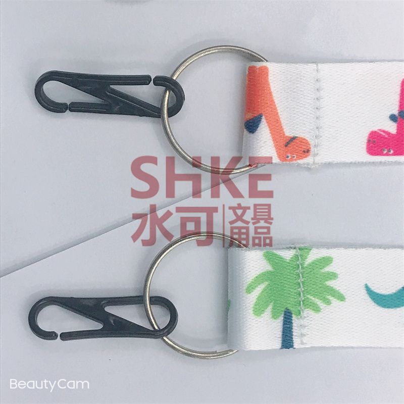 2CM热销爆款欧美数码印花口罩绳，防风绳 可调节儿童防丢口罩挂带【外贸专供】细节图