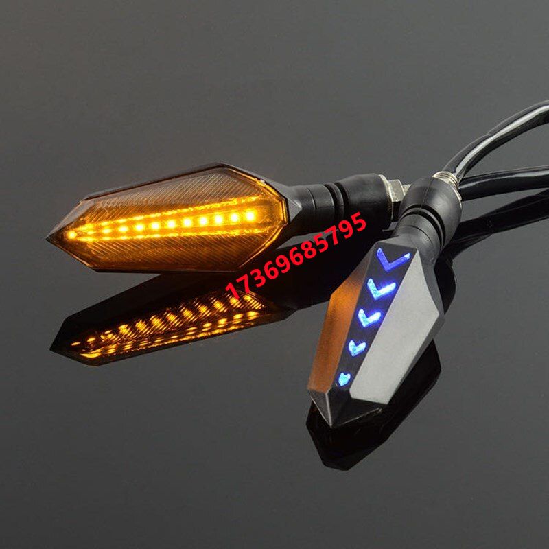 Modified motorcycle turn signal LED flowing light, modified turn signal LED turn signal details Picture