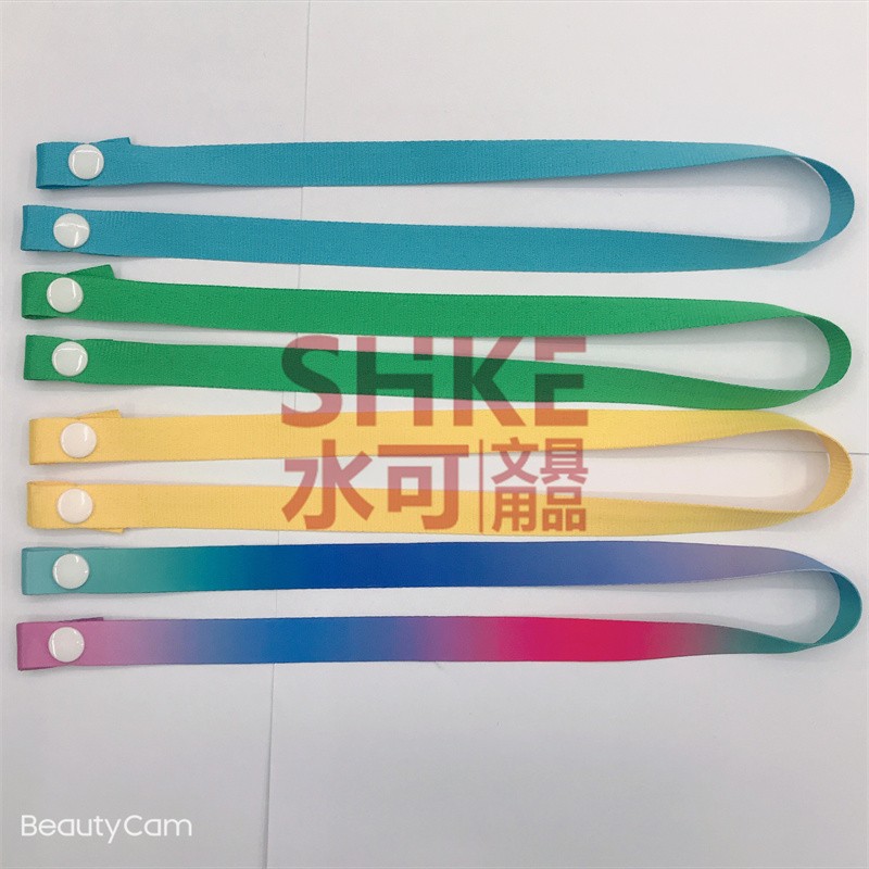 1.5CM热销爆款光板空白口罩绳，防风绳 可调节儿童防丢口罩挂带详情1