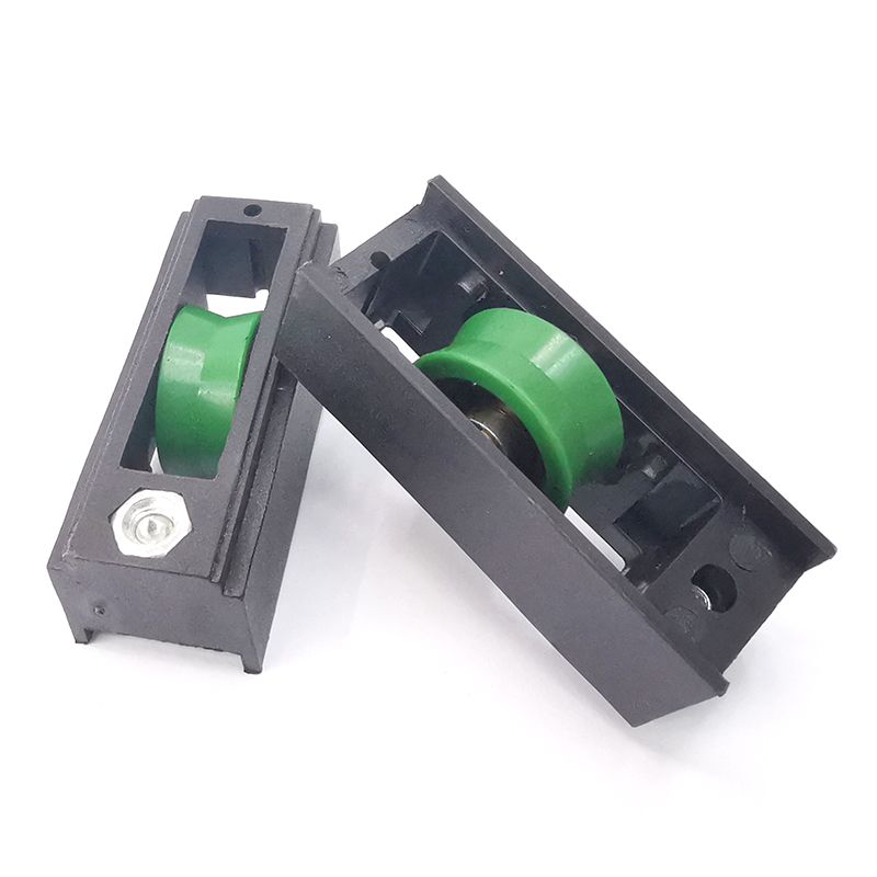 Plastic aluminum alloy door and window wheel spot PP.PA injection door and window plastic wheel full figure