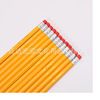 To Bo Stationery Manufacturers Direct Wholesale Yellow Pole Pencil With Leather Head Hb Pencil Wooden Pencil Students Learning Office Supplies Round Hexagonal Lead Application Scenario