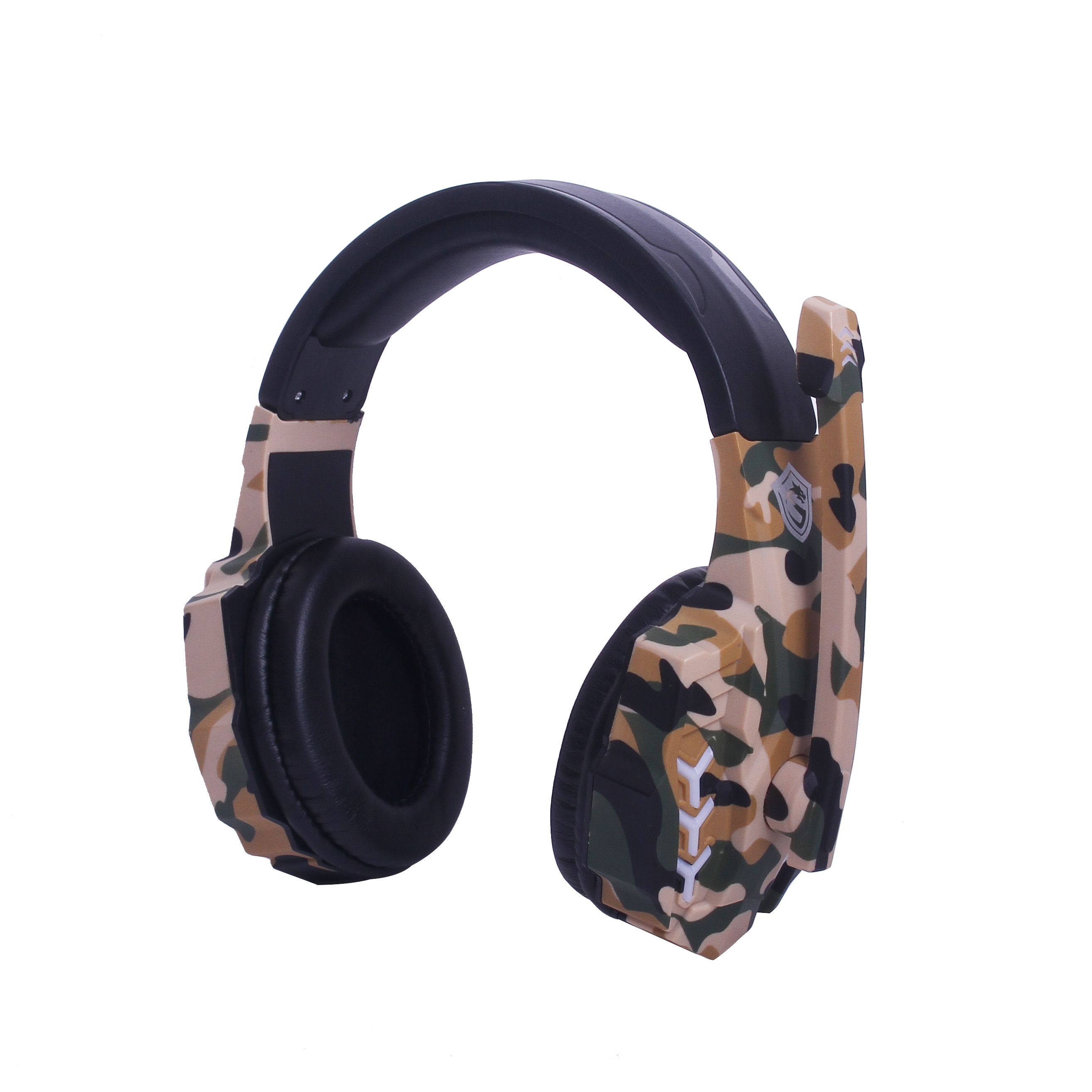 New cross-border e-sports gaming headphones, over-ear, seven-color luminous RGB wired computer, mobile phone, PS4 headset Item Picture