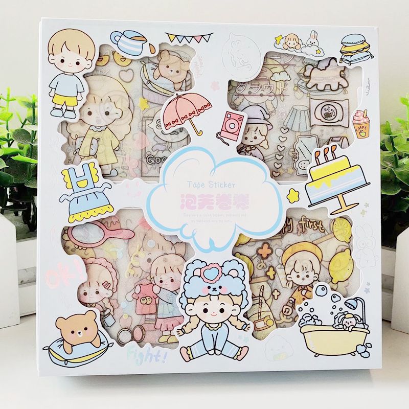 创意贴纸实物图