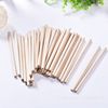Bo Stationery Manufacturers Direct Wholesale Children's Writing Pencil White Wood Hb Pencil Domestic Sales Foreign Trade details Picture