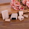 To Bo Stationery Manufacturers Direct Wholesale Single-Hole Sharpener Beech Pen Sharpener Wood Sharpener Wood Sharpener Specification drawing