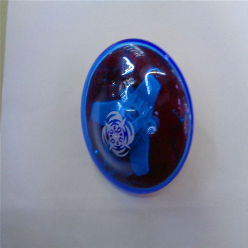 New UFO music flashing gyroscope for children's educational toys, seven-color luminous, standing and walking gyroscope, street stall supply, factory direct sales details Picture