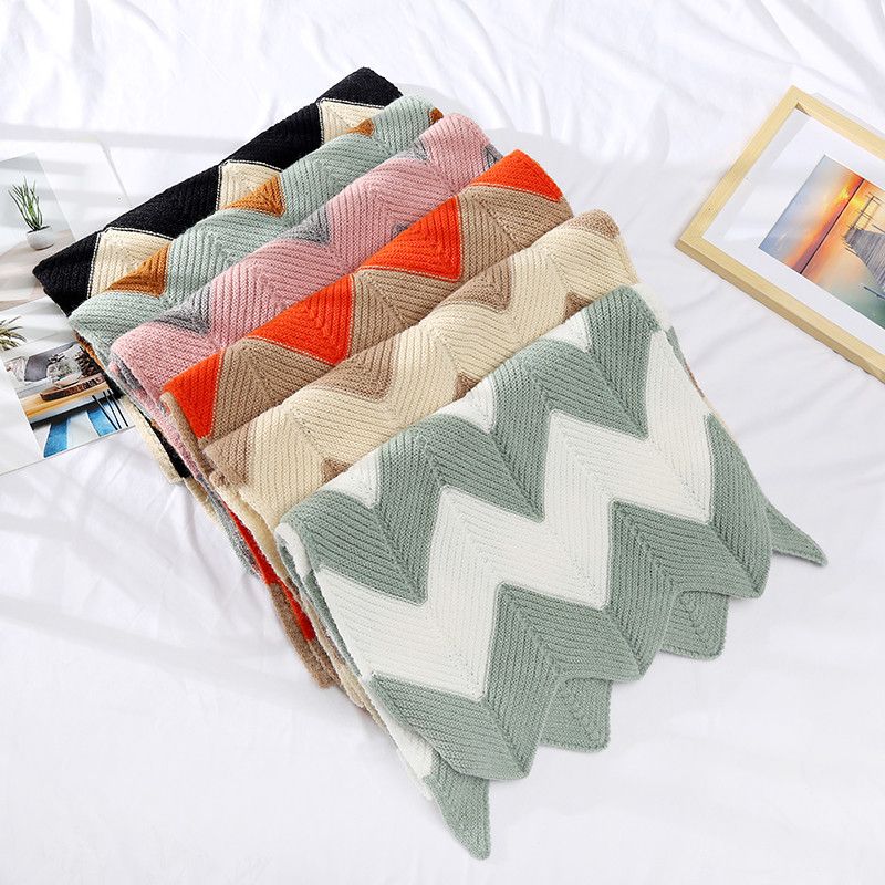 围巾女士欧美风潮流披肩秋冬折扣促销季外套百搭休闲批发342