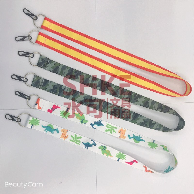 2CM热销爆款欧美数码印花口罩绳，防风绳 可调节儿童防丢口罩挂带【外贸专供】详情图1