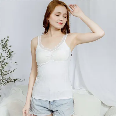 Stylish Vest Women Wear Outside With Casual Top Comfortable Loose Slim-Fit Women Halter Vest 34