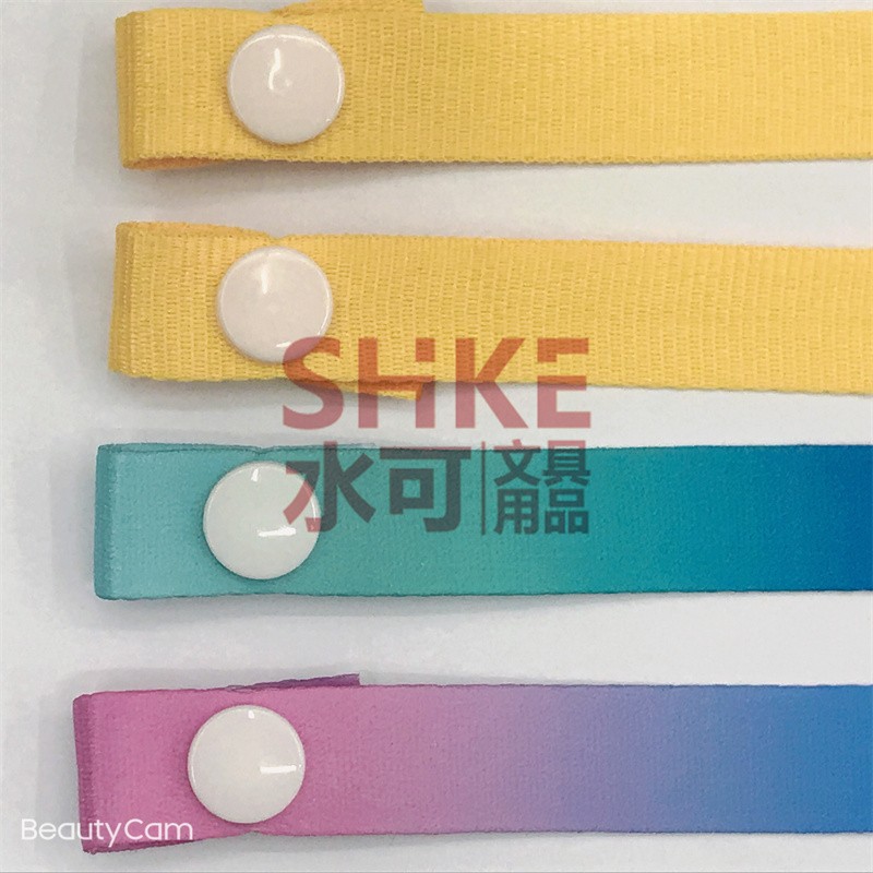 1.5CM热销爆款光板空白口罩绳，防风绳 可调节儿童防丢口罩挂带详情2