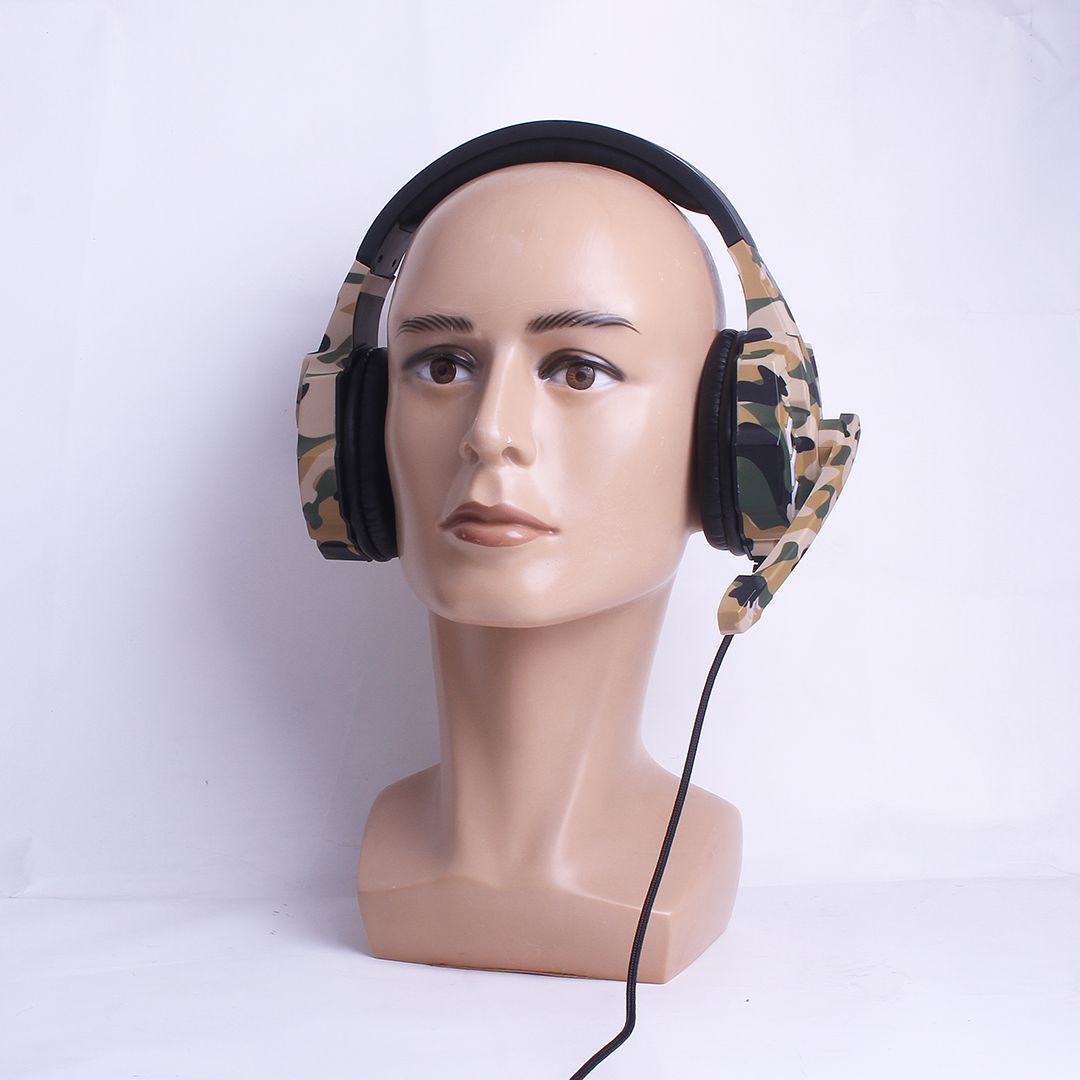 New cross-border e-sports gaming headphones, over-ear, seven-color luminous RGB wired computer, mobile phone, PS4 headset Specification image