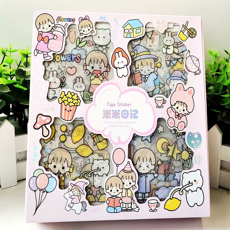热卖手账贴卡通套装手账贴产品图