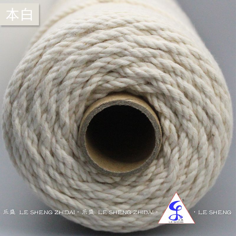 2.5Mm Cotton Twisted Rope Food Strapping Rope Roast Chicken Strapping Cotton Thread Candle Wick Process Braided Wire Harness Mouth Wire details Picture