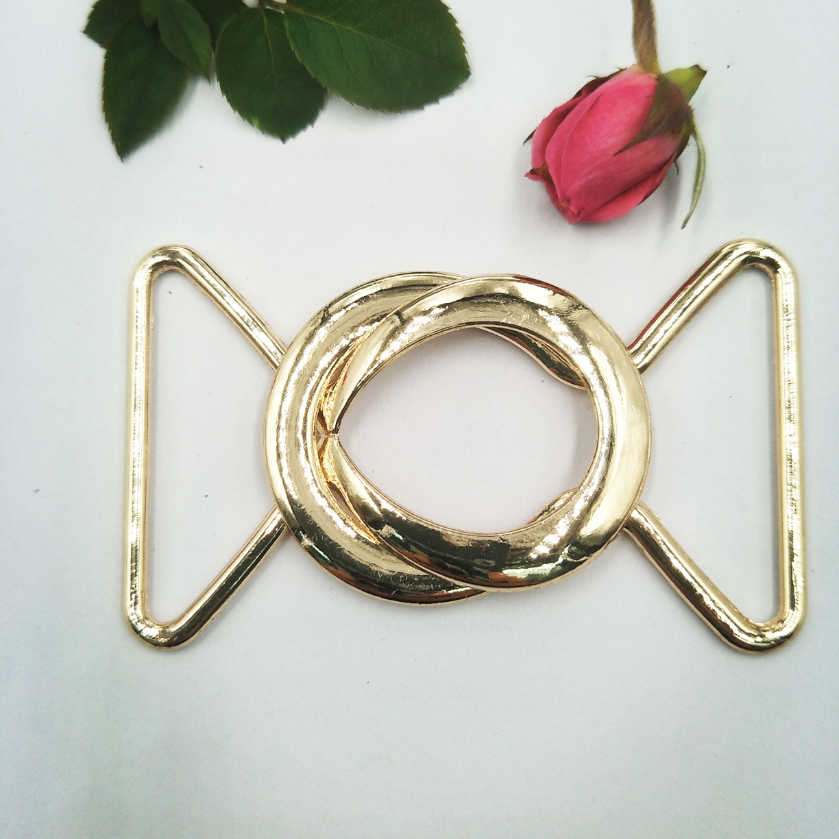 金属装饰腰带扣 松紧腰带卡扣 背带裤扣女装纽扣合金8字对扣插扣