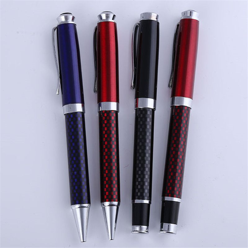 Business ballpoint pen and fountain pen set, office gift, carbon metal ballpoint pen and fountain pen customization, hotel logo advertising signature pen details Picture