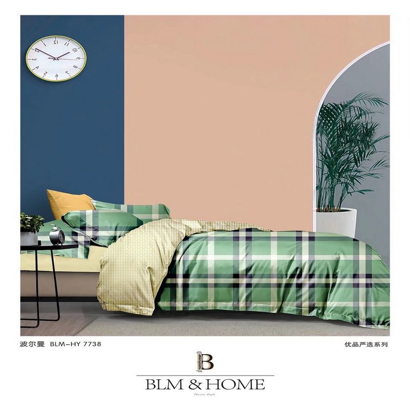2021 New Factory Direct Sales Burst Pure Cotton Four-Piece Quilt Set Bed Sheet Pillowcase 23