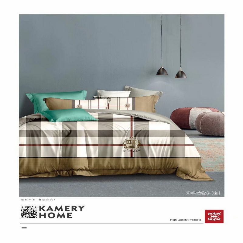 2021 New Factory Direct Sales Burst Pure Cotton Four-Piece Quilt Set Bed Sheet Pillowcase 3
