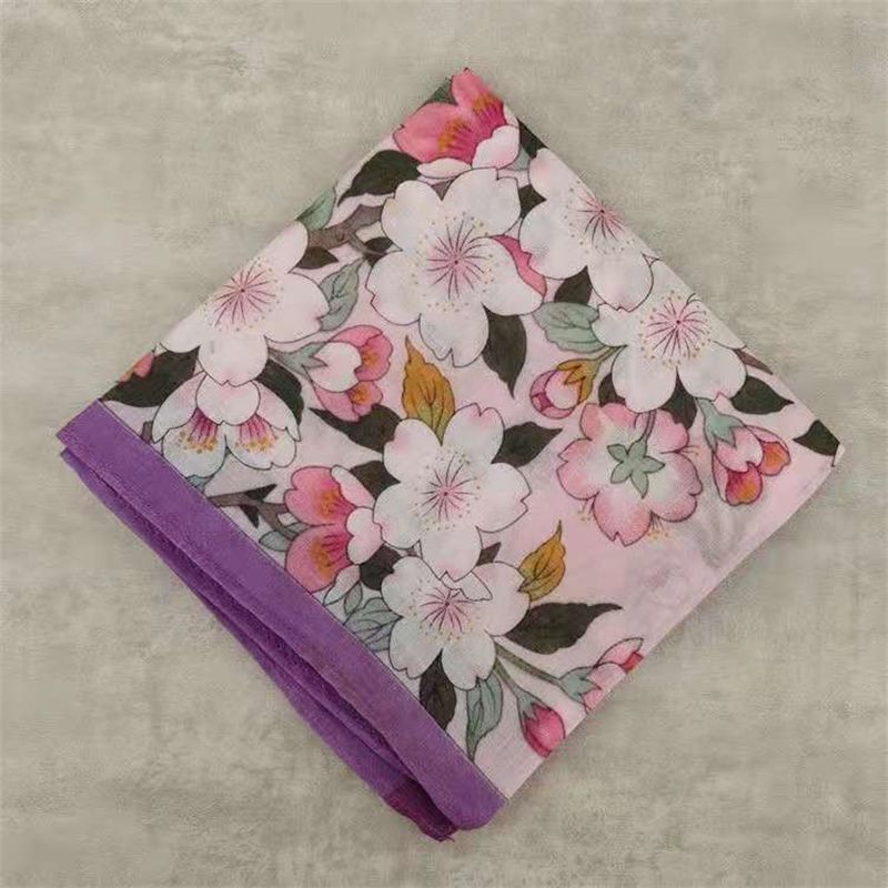 Middle-Aged And Elderly Men Export Cotton Large Handkerchief Men Sweat Absorption Classic Handkerchief Hand Towel 92