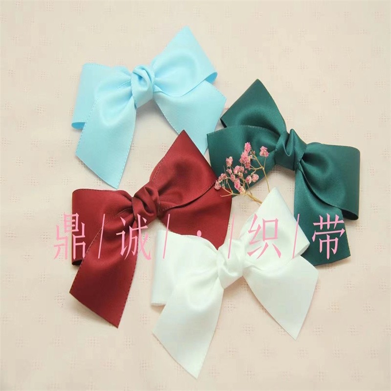Dingcheng Webbing 1.5 cm new polyester-cotton headwear accessories, diy handmade bow ornaments, wedding bouquets, gift packaging detail image 2