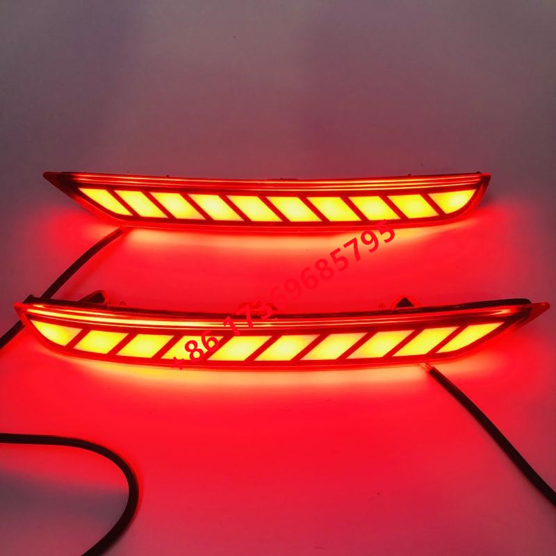 Forester 2008-2017 Car LED reflective lights, rear fog lights, bumper lights, brake lights, dynamic turn signals detail image 2