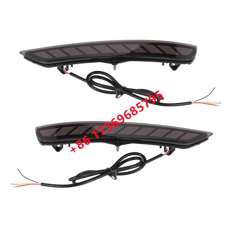 Forester 2008-2017 Car LED reflective lights, rear fog lights, bumper lights, brake lights, dynamic turn signals detail image 1