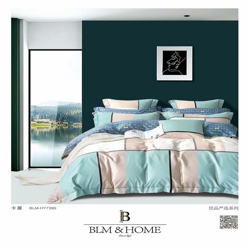 2021 New Factory Direct Sales Burst Pure Cotton Four-Piece Quilt Set Bed Sheet Pillowcase 13
