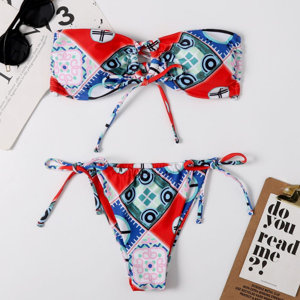 Foreign Trade Swimsuit Sexy Bikini New European And American Swimsuit Outside The Single Body Item Picture