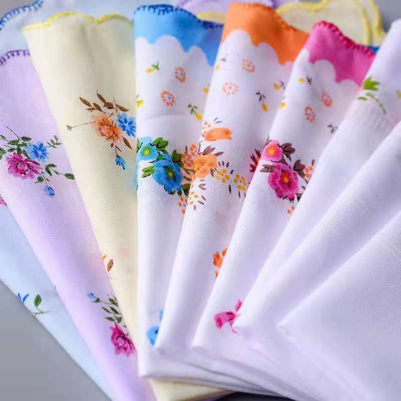Middle-Aged And Elderly Men Export Cotton Large Handkerchief Men Sweat Absorption Classic Handkerchief Hand Towel 67