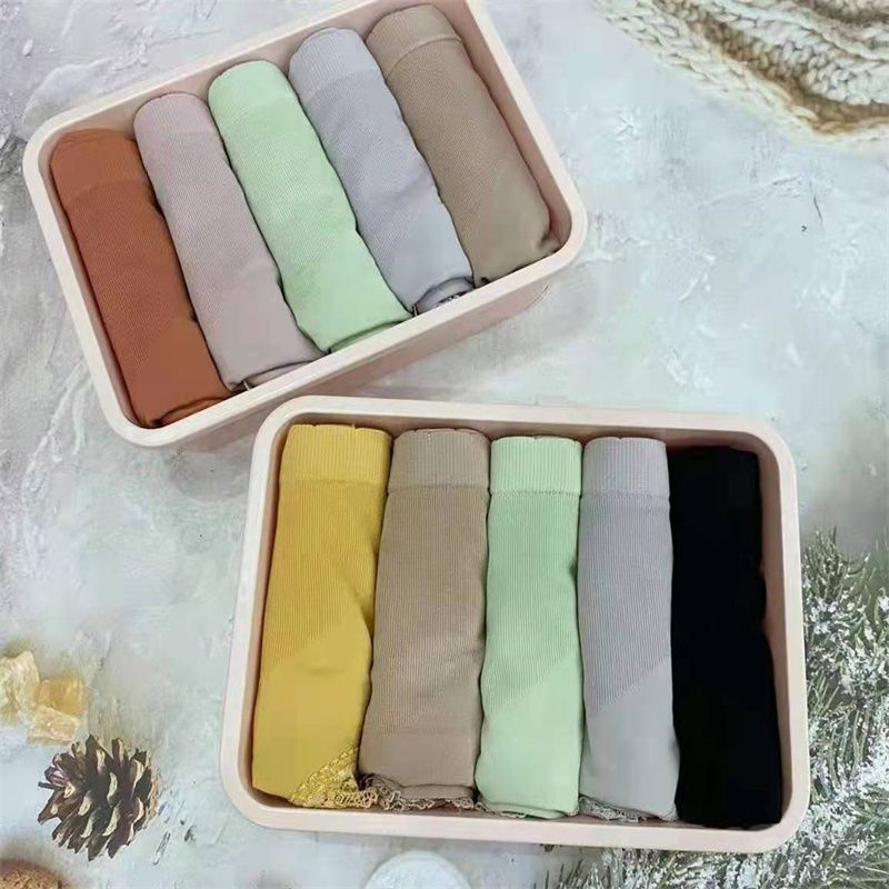 Best-selling nude nude seamless women's underwear, seamless seamless, high-elasticity solid color cotton crotch, girlish style triangle pants 13. Seamless women's underwear, seamless seamless, seamless, high-elasticity solid color cotton crotch, girlish style triangle pants 10