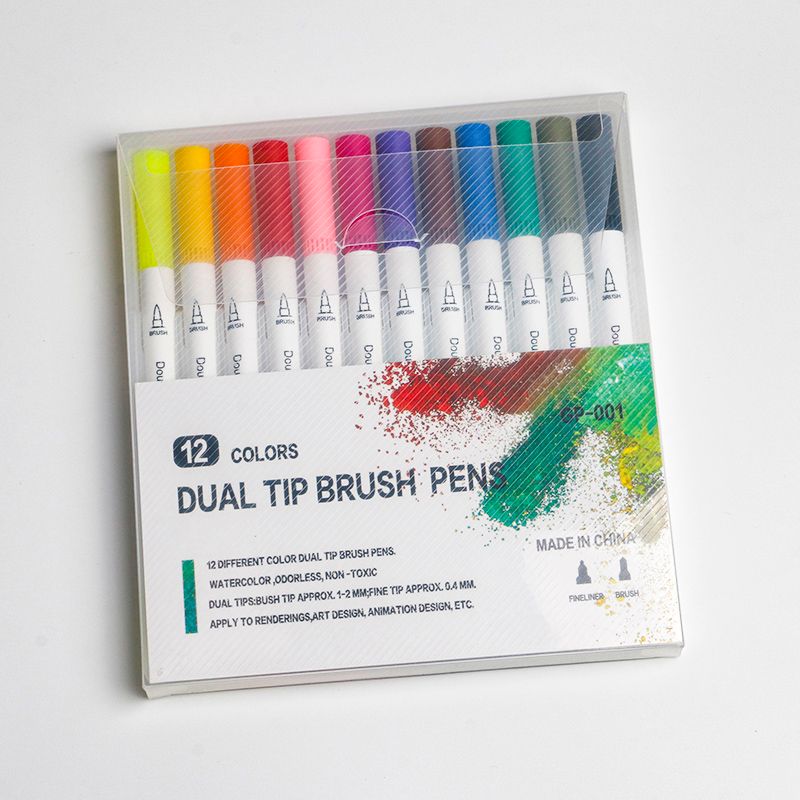 New launch 12 colors 24 colors 48 colors highlighters Student prizes Student stationery writing tools mark learning exam key points