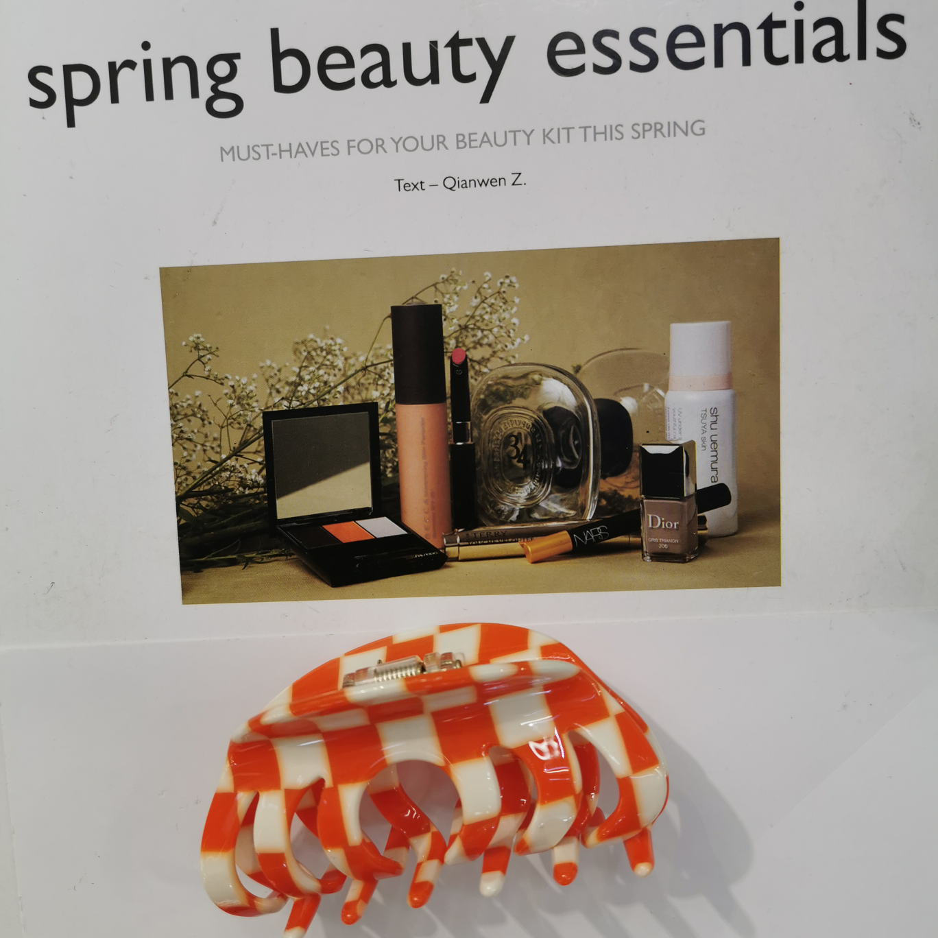 醋酸格子网红爆款西瓜抓夹