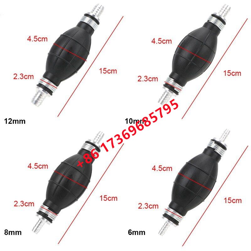 9001-089A hand oil Pump, rubber oil pump, Fuel Pump, outboard engine, gasoline pump, hand oil pump, hand 挰 pump, oil extraction pipe, fuel pump Item Picture