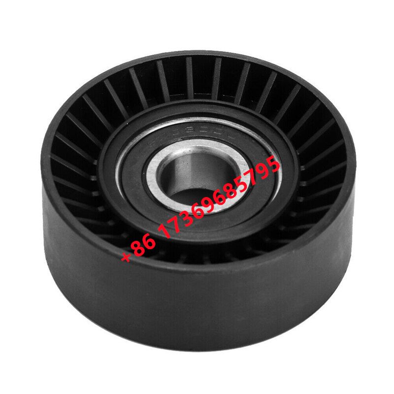 Fan Belt Tensioner Pulley V Ribbed Idler 皮带轮 OE:11281433571 Specification image