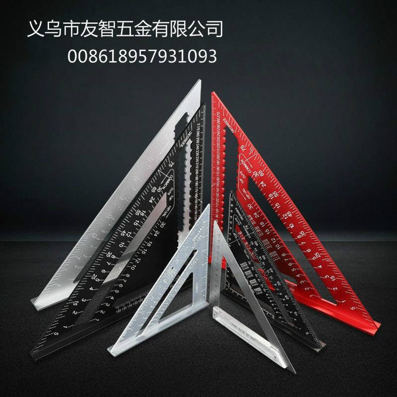 Aluminum alloy square 木工尺 Woodworking ruler Item Picture