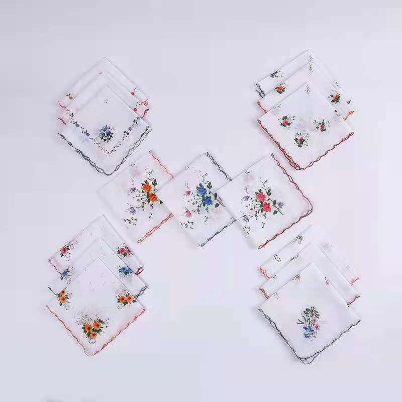 Middle-Aged And Elderly Men Export Cotton Large Handkerchief Men Sweat Absorption Classic Handkerchief Hand Towel 31