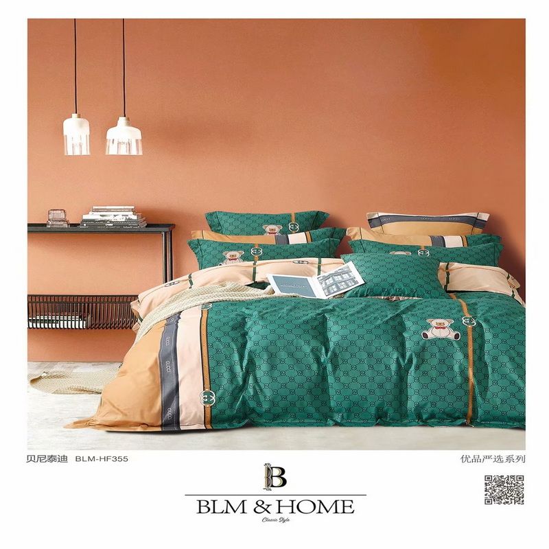 2021 New Factory Direct Sales Burst Pure Cotton Four-Piece Quilt Set Bed Sheet Pillowcase 11