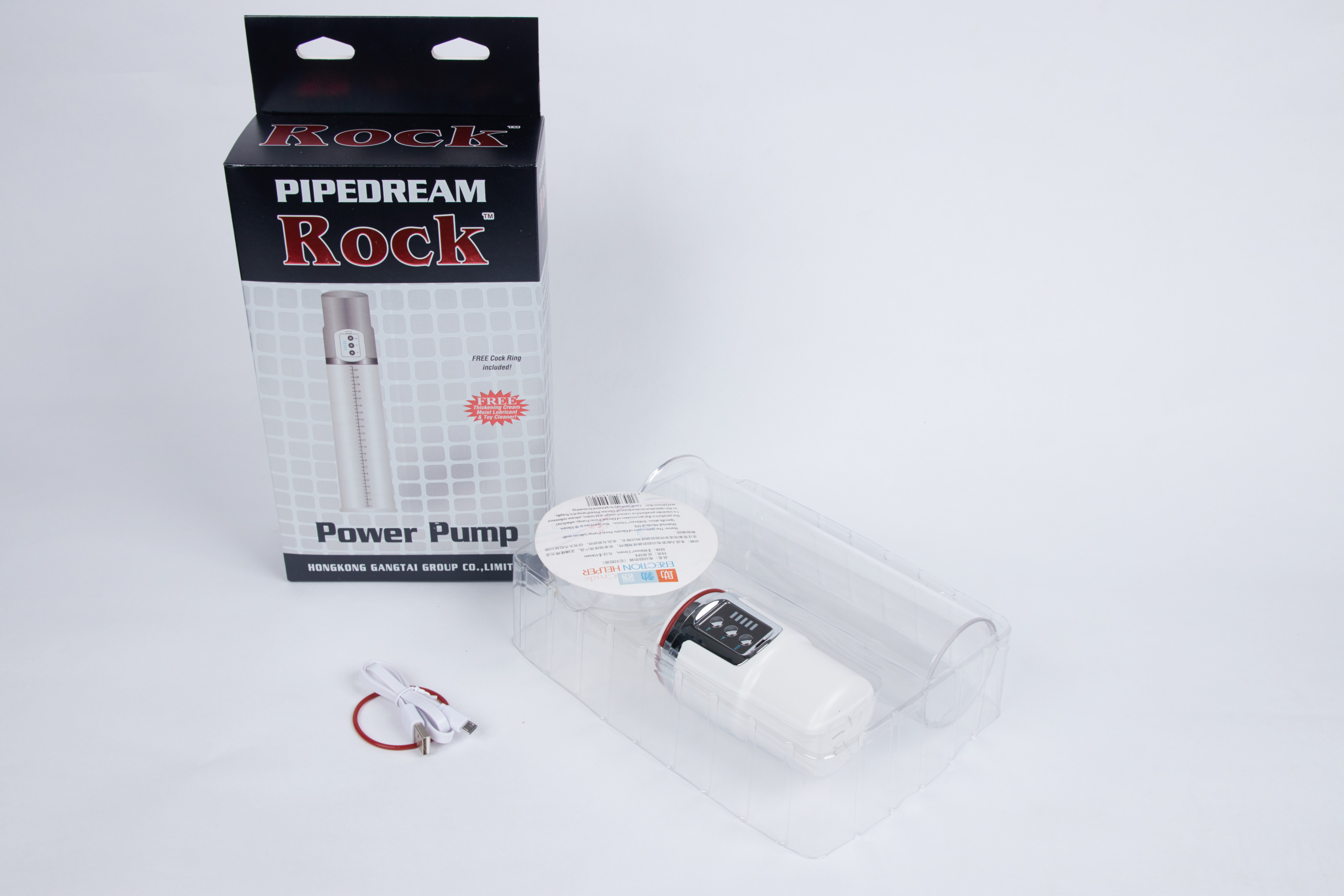 Rock freespace 男用助勃器 USB充电 液晶显示成人用品 工厂直销一件代发详情图8