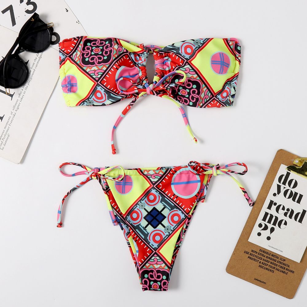 Foreign Trade Swimsuit Sexy Bikini New European And American Swimsuit Outside The Single Body