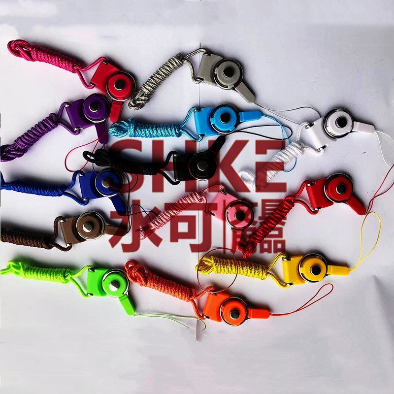 圆绳旋转扣挂绳指环扣挂脖两用手机挂绳多功能旋转手机壳绳子挂钥匙证件工卡产品图