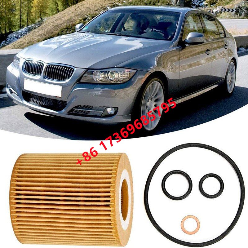 Oil Filter 11427508969 E46  E87 E90 E60 E84 机油滤清器 HU815/2X Application Scenario