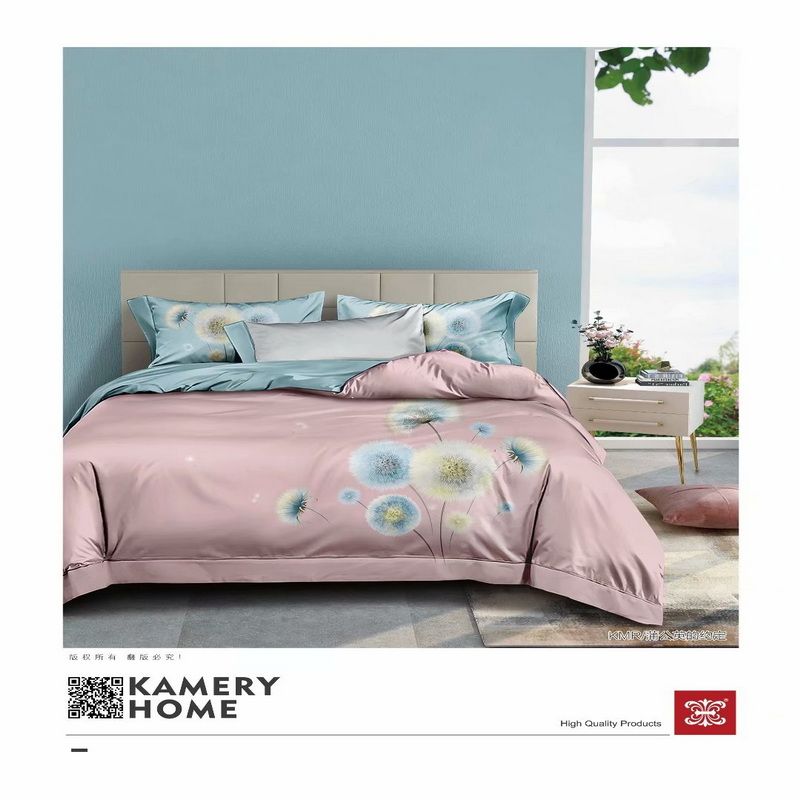 2021 New Factory Direct Sales Burst Pure Cotton Four-Piece Quilt Set Bed Sheet Pillowcase 5