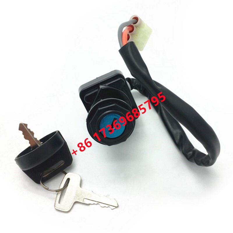 KFX400 ATV Quad motorcycle electric door lock Ignition Key Switch CG125 WY125 detail image 3