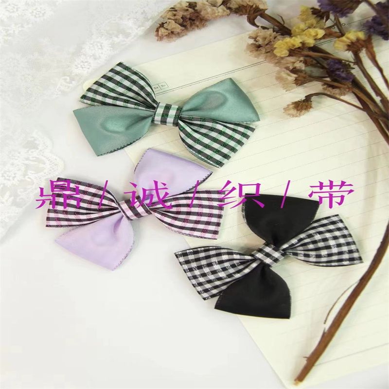 Dingcheng Webbing 1.5 cm new polyester-cotton headwear accessories, diy handmade bow ornaments, wedding bouquets, gift packaging details Picture