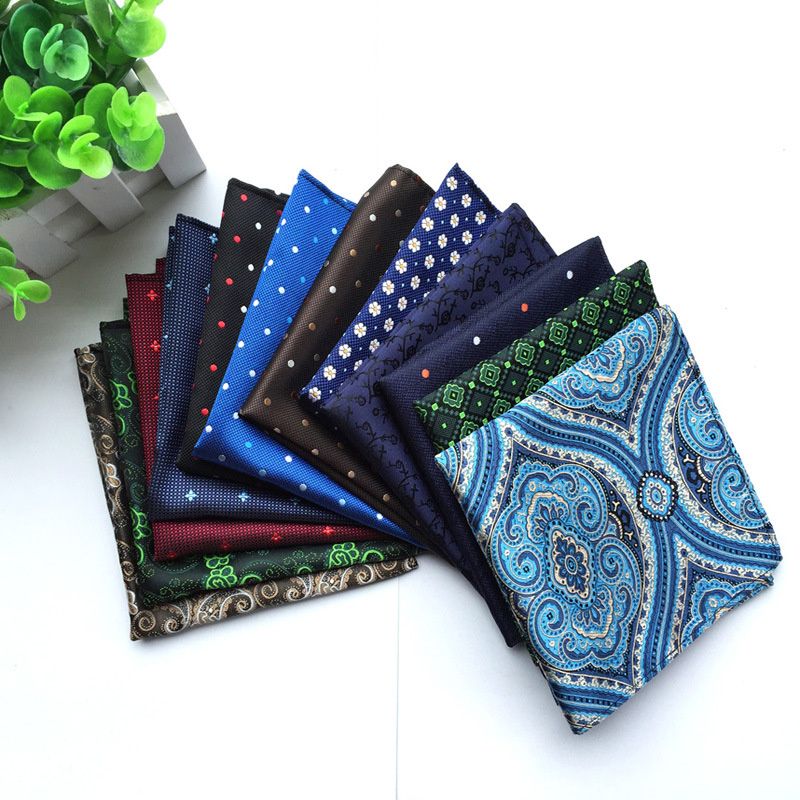 Middle-Aged And Elderly Men Export Foreign Cotton Large Handkerchief Men Sweat Absorption Classic Handkerchief Hand Towel 76